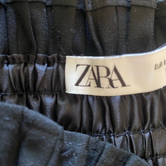 Zara Pleated Skirt With Undershorts Size S - Picture 8 of 9